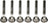 Dorman 03133HP Exhaust Flange Stud and Nut - Front or Rear
