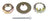Dorman 05190 Spindle Lock Nut Kit - Front or Rear
