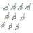 Dorman 13551 Air Cleaner Fastener