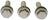 Dorman 13853 Wheel Hub Bolt - Front
