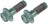 Dorman 13898 Disc Brake Caliper Bracket Mounting Bolt - Front