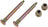 Dorman 38447 Door Hinge Pin and Bushing Kit - Front
