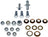 Dorman 38458 Door Hinge Pin and Bushing Kit - Front