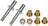 Dorman 38483 Door Hinge Pin and Bushing Kit - Front