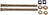 Dorman 38488 Door Hinge Pin and Bushing Kit - Front