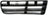 Dorman 45166 Bumper Grille Insert - Front Right