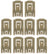 Dorman 45725 Door Window Belt Weatherstrip Clip