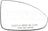 Dorman 55036 Door Mirror Glass - Right