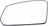 Dorman 56033 Door Mirror Glass - Left