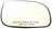 Dorman 56052 Door Mirror Glass - Right