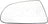 Dorman 56218 Door Mirror Glass - Left
