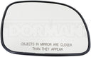 Dorman 56259 Door Mirror Glass - Right