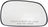 Dorman 56338 Door Mirror Glass - Right