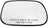 Dorman 56389 Door Mirror Glass - Right