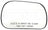 Dorman 56445 Door Mirror Glass - Right