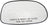 Dorman 56543 Door Mirror Glass - Right