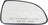 Dorman 56643 Door Mirror Glass - Right
