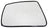 Dorman 56662 Door Mirror Glass - Left