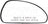 Dorman 56747 Door Mirror Glass - Right