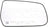 Dorman 56969 Door Mirror Glass - Right