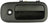 Dorman 79321 Exterior Door Handle - Front Right