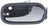 Dorman 81873 Interior Door Handle - Front Right