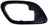 Dorman 81916 Interior Door Handle Bezel - Front Right or Rear Right