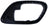 Dorman 81920 Interior Door Handle Bezel - Front Left or Rear Left
