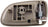 Dorman 82412 Interior Door Handle - Rear Left