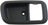 Dorman 91358 Interior Door Handle Bezel - Rear Right