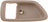 Dorman 92872 Interior Door Handle Bezel - Front Right or Rear Right