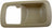 Dorman 92949 Interior Door Handle Bezel - Front Right or Rear Right