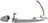 Dorman 93057 Exterior Door Handle - Front Left