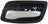 Dorman 93168 Interior Door Handle - Rear Left