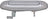 Dorman 94049 Exterior Door Handle - Rear Left