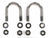 Moog 329-10 Universal Joint U-Bolt Kit - Front, Intermediate Shaft Rear Joint or Rear