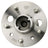 Moog 512206 Wheel Bearing and Hub Assembly - Rear Left