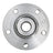 Moog 512253 Wheel Bearing and Hub Assembly - Rear