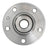 Moog 512273 Wheel Bearing and Hub Assembly - Rear