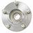 Moog 512339 Wheel Bearing and Hub Assembly - Rear