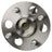 Moog 512370 Wheel Bearing and Hub Assembly - Rear
