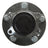 Moog 512435 Wheel Bearing and Hub Assembly - Rear