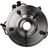 Moog 512458 Wheel Bearing and Hub Assembly - Rear