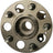 Moog 512629 Wheel Bearing and Hub Assembly - Rear