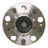 Moog 512672 Wheel Bearing and Hub Assembly - Rear