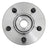 Moog 513158 Wheel Bearing and Hub Assembly - Front