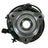 Moog 515052 Wheel Bearing and Hub Assembly - Front