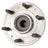 Moog 515198 Wheel Bearing and Hub Assembly - Front