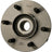 Moog 541008 Wheel Bearing and Hub Assembly - Rear