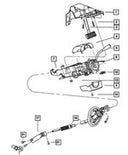 Mopar 55351285AD Steering Column Intermediate Shaft